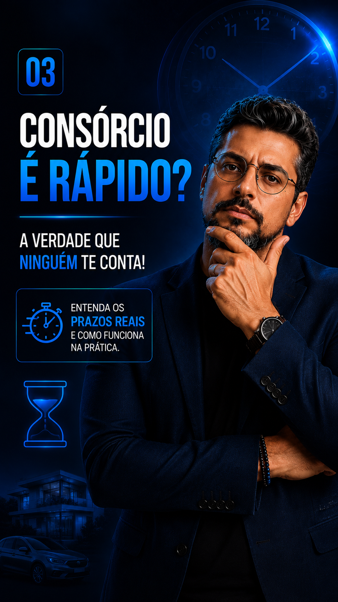 Capa do vídeo: Consórcio é rápido?